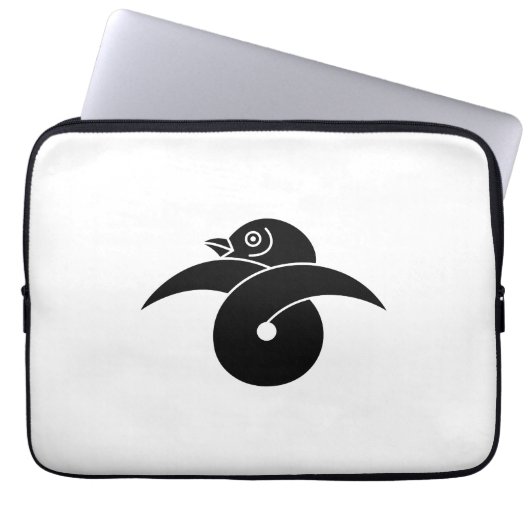 Geschleifte Wildgans Laptopschutzhülle (Vorderseite)