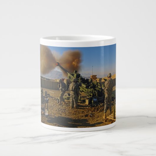 Geschleppte Haubitze Afghanistan 2009 des Jumbo-Tasse (Vorderseite)
