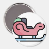 geschliffen magnet (Vorderseite/Rückseite)