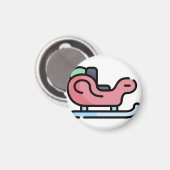 geschliffen magnet (Vorderseite/Rückseite)