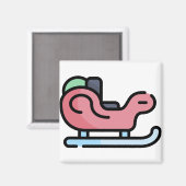 geschliffen magnet (Vorderseite/Rückseite)