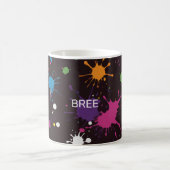 Geschliffene Multicolor-Tinte Kaffeetasse (Mittel)