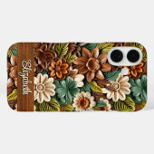 geschliffenes Leder Case-Mate iPhone Hülle (Rückseite (Horizontal))