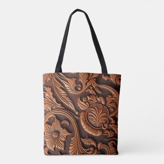 geschliffenes Leder Tasche (Rückseite)