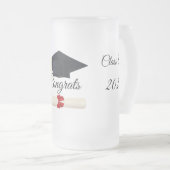 Geschlossen Klasse 2020 Mattglas Bierglas (VorderseiteRechts)