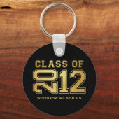 Geschlossen Klasse der Schlüsselkette 2012 (Gold) Schlüsselanhänger (Vorderseite)