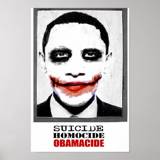 GESCHLOSSEN. LOBOTOMISIERT. OBAMACIZIERT POSTER (Vorne)
