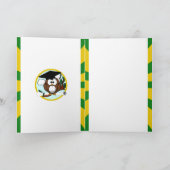 Geschlossen Schulfarben grün Karte (Innenseite)