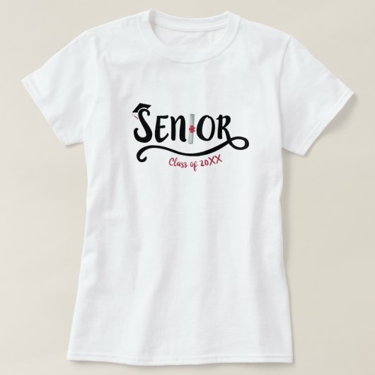 Geschlossen Senior - Klasse T-Shirt (Design vorne)