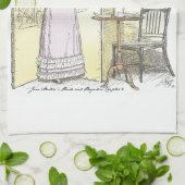 Geschlossene Damen, Jane Austen Pride & Prejudice Geschirrtuch (Gefaltet)