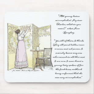 Geschlossene Damen, Jane Austen Pride & Prejudice Mousepad