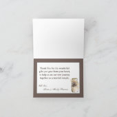 Geschlossene Dankeschön Card Beach Sea Mason Jars Dankeskarte (Innenseite)