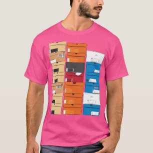Geschlossene Dreifach-Buchsen Logo 1D T-Shirt