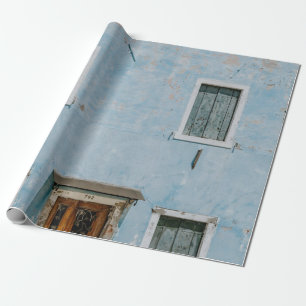 GESCHLOSSENE FENSTER UND TÜR GESCHENKPAPIER