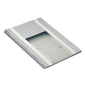 GESCHLOSSENE LOUVERTÜR NOTIZBLOCK (Rechte Seite)