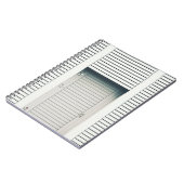 GESCHLOSSENE LOUVERTÜR NOTIZBLOCK (Linke Seite)