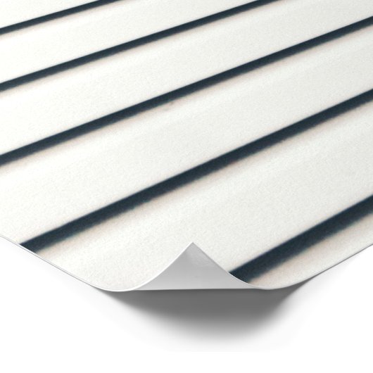 GESCHLOSSENE LOUVERTÜR POSTER (Ecke)