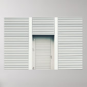 GESCHLOSSENE LOUVERTÜR POSTER (Vorne)