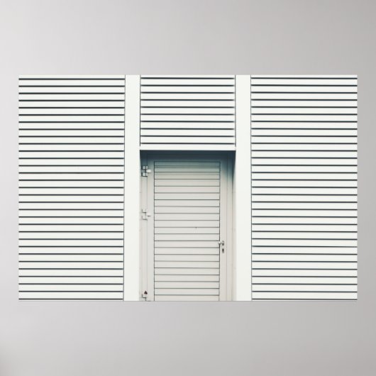 GESCHLOSSENE LOUVERTÜR POSTER (Vorne)