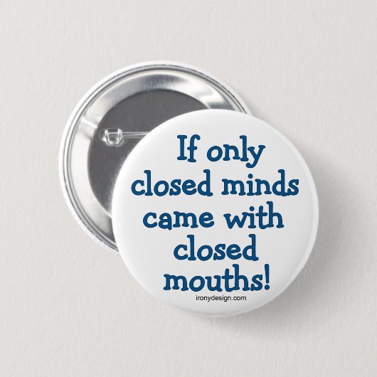 Geschlossene Minds Button (Vorne & Hinten)