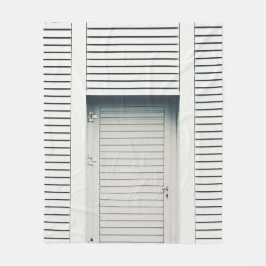 GESCHLOSSENE TÜR FLEECEDECKE (Vorderseite)