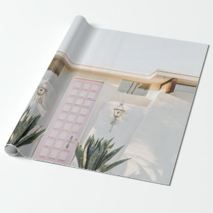 Geschlossene Tür Geschenkpapier