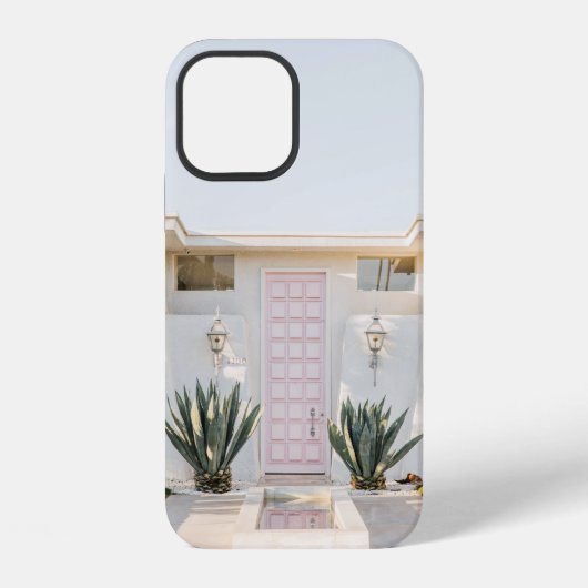 Geschlossene Tür iPhone Hülle (Rückseite)