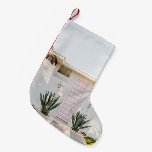 Geschlossene Tür Kleiner Weihnachtsstrumpf (Vorderansicht (hängend))