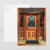 Geschlossene Tür Postkarte (Vorne/Hinten)