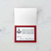 Geschlossener Dank Ihrer Karte Marine Hispanic Uni (Innenseite)