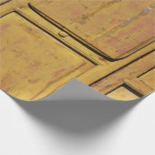 Geschlossener Holzschrank Geschenkpapier (Ecke)