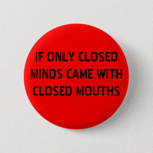 Geschlossener Verstand Button