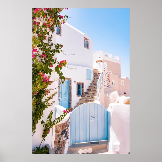 GESCHLOSSENES BLUE GATE POSTER (Vorne)