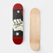 Geschlossenes Faustskateboard Skateboard (Vorderseite)