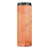 Geschlossenes Holzfenster im traditionellen marokk Thermosbecher (Rückseite)