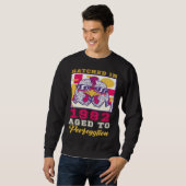 Geschlüpft 1982 Gereift zur Perfeggion Sweatshirt (Vorne ganz)