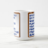 Geschmack der Alphabet-Tasse Kaffeetasse (Mittel)