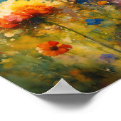 Geschmack der Kunst: Wanddekoration für jeden Raum Poster (Ecke)