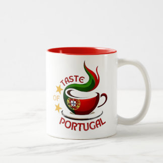 Geschmack der portugiesischen Tasse