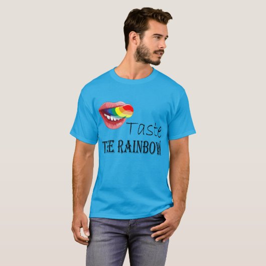 Geschmack der Regenbogen T-Shirt (Vorne ganz)