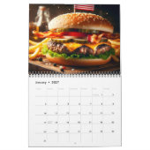 Geschmack der Welt: Internationale Hamburger 2025 Kalender (Jan 2027)