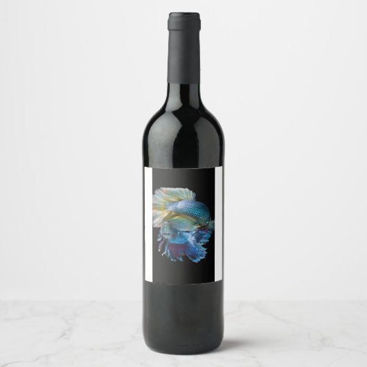 "Geschmack Fusion: Kunsthandwerksschilder für kuli Weinetikett (Vorderseite)