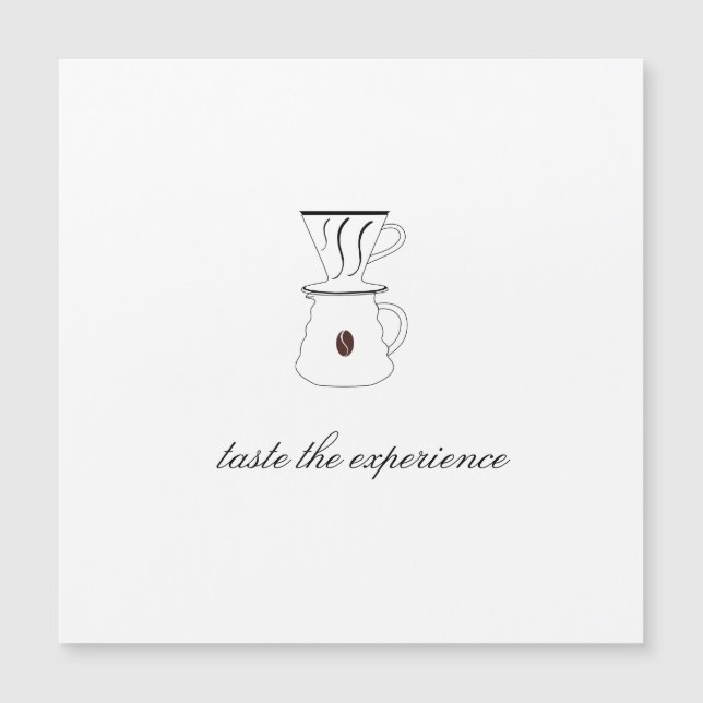 Geschmack Magnetkarte (Vorderseite)