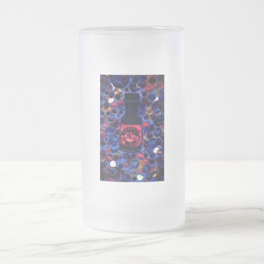 Geschmack Mattglas Bierglas (Mittel)