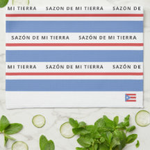 Geschmack meiner Heimat puerto-ricanische Flagge
