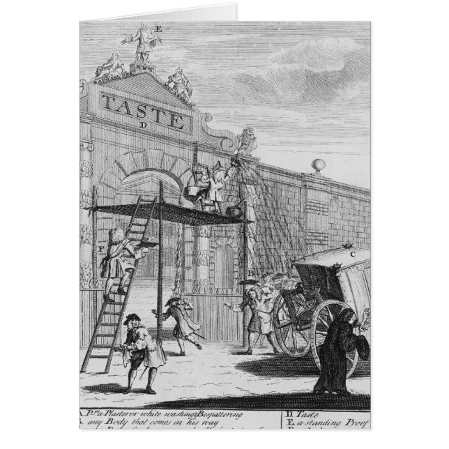 Geschmack oder Burlington-Tor, 1732 (Vorne)