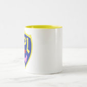 Geschmack-Schild Zweifarbige Tasse (Mittel)