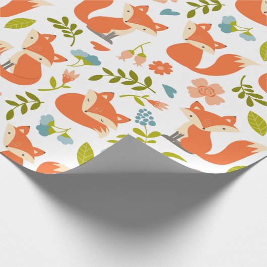 Geschmack- und Blumenpapier Geschenkpapier (Ecke)