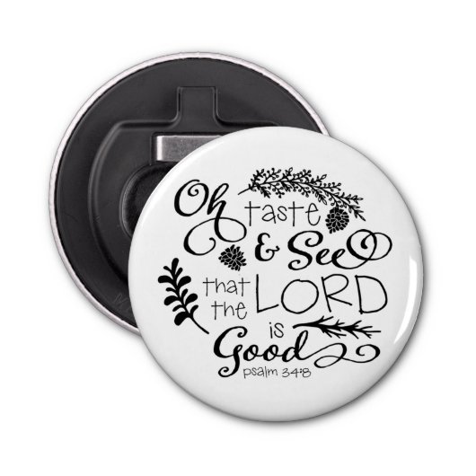 Geschmack und sehen Flaschenöffner (Vorderseite)