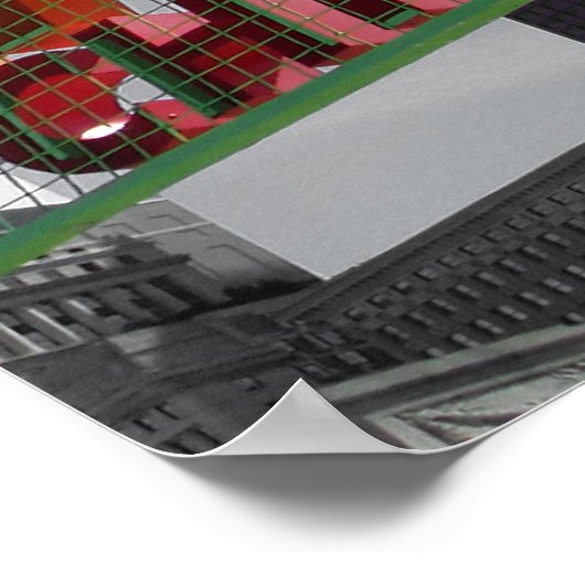 Geschmack von Chicago Poster (Ecke)